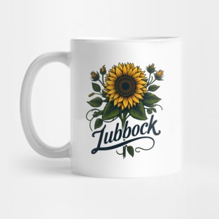 Lubbock Sunflower Mug